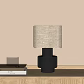 Quiet wind table lamp bedside lamp decorative lamp 3d model