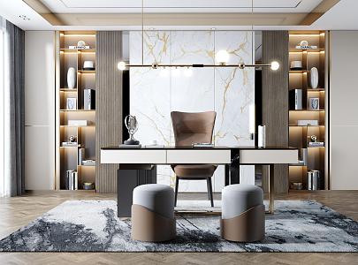 Light Luxury Study 3d model