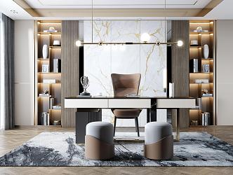 Light Luxury Study 3d model