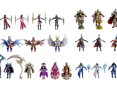 Game Role 3d model Game Role 3d model