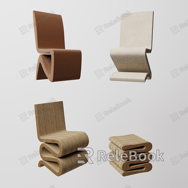 Modern Single Chair Quiet Ancient Leisure Chair Dining Chair model