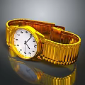 Hublot Titanium Watch High-end Watch High-end Watch 3d model