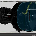 Jet engine CFM567B engine jet engine aircraft engine aircraft engine turbofan 3d model