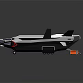 Futuristic White Geometric Aircraft With Transparent Cockpit And Sleek Wing Design