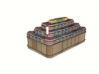 Space Supermarket Bulk Stacking Head 3d model