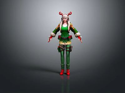 Cartoon Beauty Animation Beauty Animation Beauty Cartoon Girl Animation Girl Cartoon Girl Fantasy Beauty 3d model