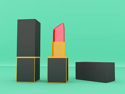 Lipstick 3d model Lipstick 3d model