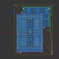 Industrial Factory Building With White Exterior Red Doors Large Windows Steel Frame And Spacious Interior