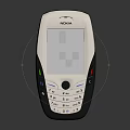 Nokia Classic Feature Mobile Phone With Physical Keypad And Colorful Buttons