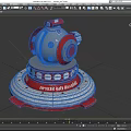 Sci-fi Turret Sci-fi Turret Sci-fi Cannon Sci-fi Cannon Future Weapon High-tech Low Face Number Low Model Simple Model Game Movie and TV Level Super Realistic 3d model