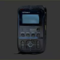 Ricoh Portable Digital Voice Recorder With Blue Screen And Control Buttons For Everyday Use