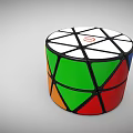 Colorful Geometric Twisty Puzzles Featuring Vibrant Colors And Unique Interlocking Shapes