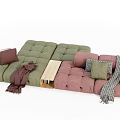 Modern Multiplayer Sofa 3d model