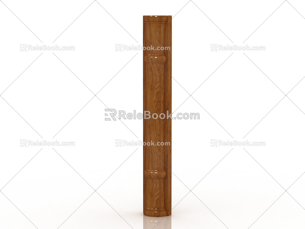 European Roman Column 3d model