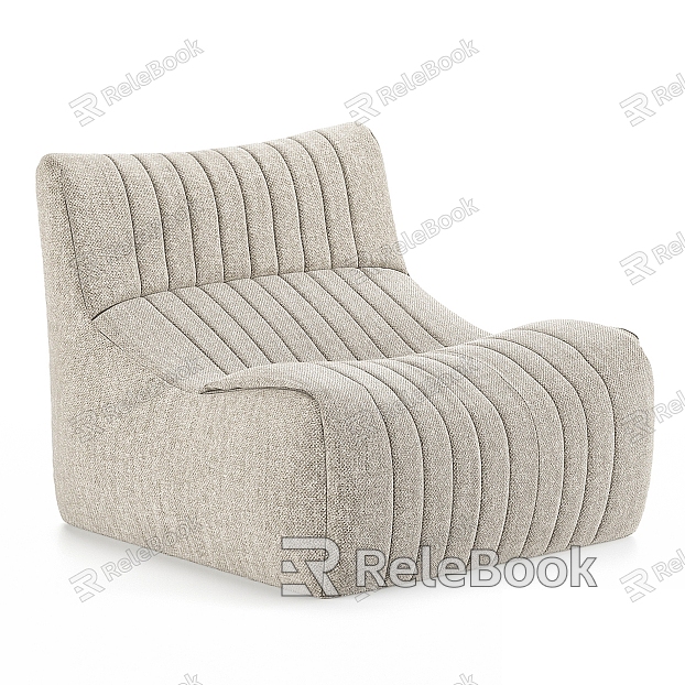 Ligne Roset Fabric Lounge Chair model