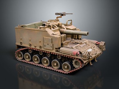 Modern Tank Light Tank Light Armor 3d model