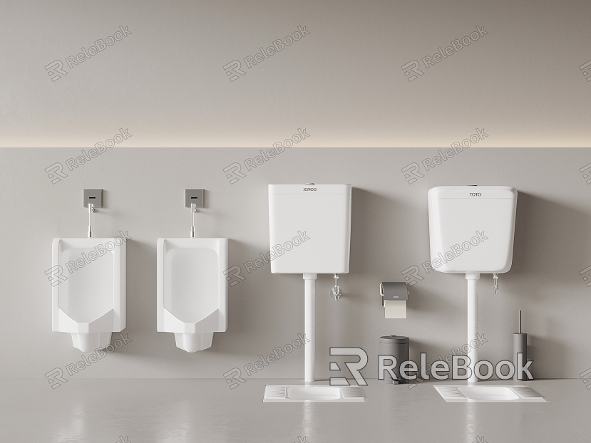 Modern urinal urinal squatting pan model