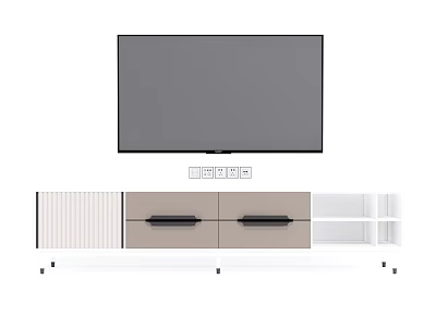 Simple TV cabinet 3d model Simple TV cabinet 3d model