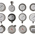 Various Types of Industrial Pressure Gauges for Measurement and Monitoring Purposes
