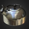 Modern Stainless Steel Kettle With Ergonomic Handle And Shiny Finish For Home Use
