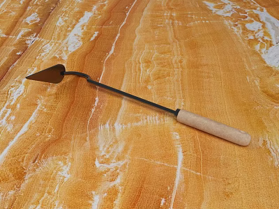 Modern rake 3d model