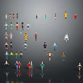 Modern Game Character Game Character 3d model