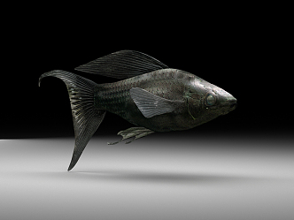 Modern Fish 3d model