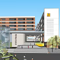Xiamen Experimental Primary School Modern Primary School Architecture Modern Middle School School Modern School Architecture 3d model