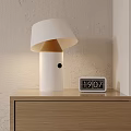 Modern lamp clock alarm clock 3d model