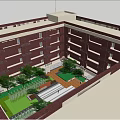Rooftop Garden Design With Lush Greenery Wooden Deck And Colorful Plants