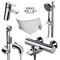 Corona Vway Faucet Components 2080F 28799 With Shower Head And Accessories