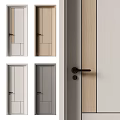 Modern Swing Doors With Various Colors And Stylish Designs For Home Interior