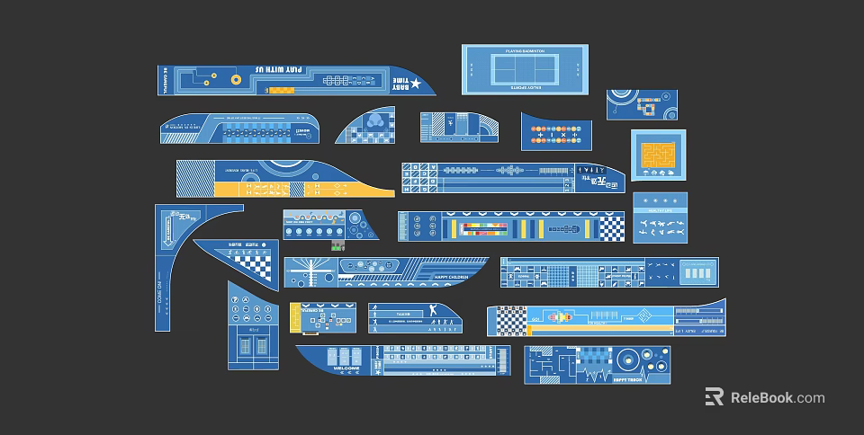 Fire Fighting Access Area Design Layout With Safety Planning And Key Elements 3d model