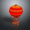 Balloon Hydrogen Balloon Game Item Game Props Game Equipment Game Equipment Realistic 3d model