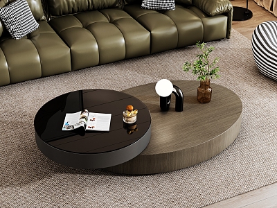 Italian Light Luxury Coffee Table model