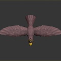 Eagle Large Eagle Owl Raptor Falcon Bird Bird Bird Animal Game Animal 3d model