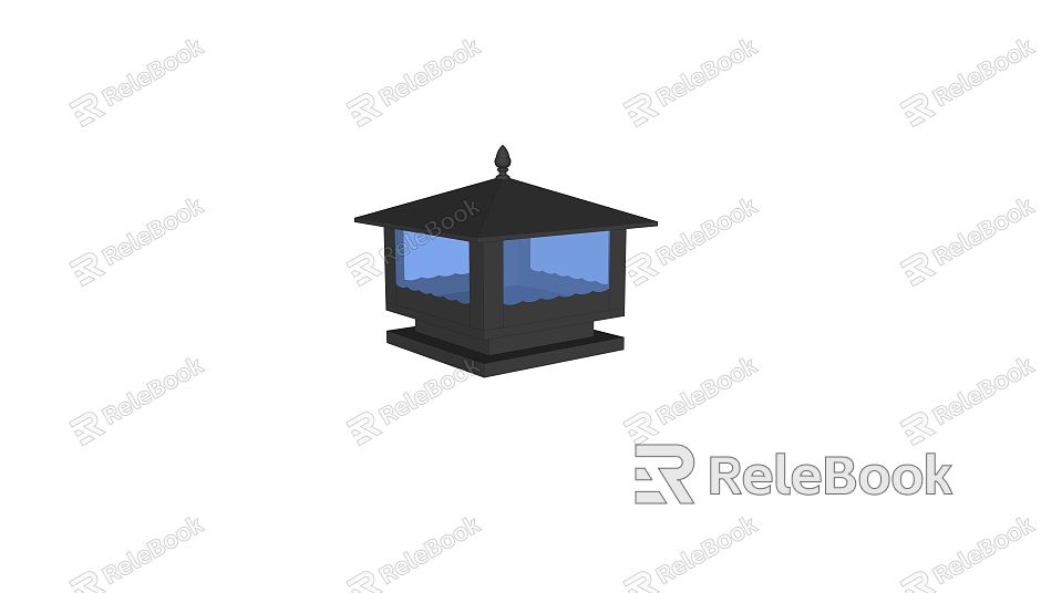 New Chinese lawn lamp garden lamp model