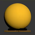 Game Movie Character With Yellow Smiling Face Wearing Brown Glasses Black Eyebrows Blush On Cheeks