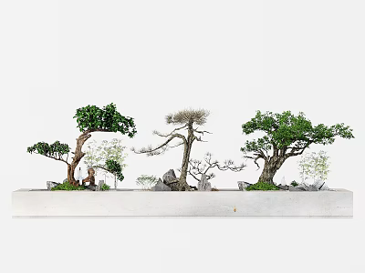 Gardening Sketch Landscape Sketch Entrance Porch Landscape Pool Landscape Welcome Pine Landscape Tree Landscape Stone 3d model