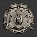 Industrial Equipment With Metal Structure And Complex Mechanical Components Design