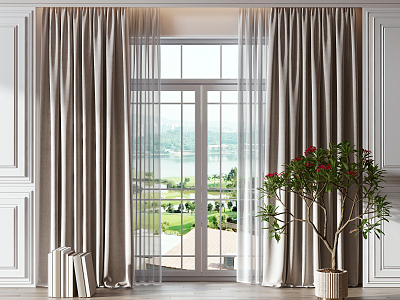 Modern Curtains model