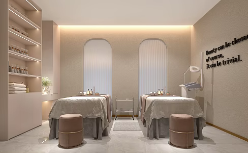Modern Spa Beauty Shop 3d model