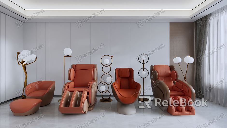 Modern massage chair model