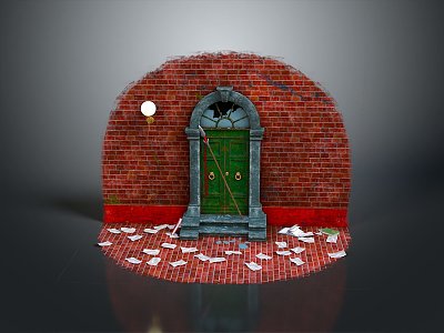 Ancient Building Door Ancient Building Door Chinese Style Door Antique Door Classical Door Chinese Style Door Chinese Style Entrance Traditional Door 3d model