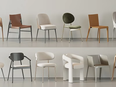 Modern single chair dining chair