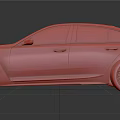 Sleek Modern Light Green Sedan Car With Sporty Black Wheels And Aerodynamic Design