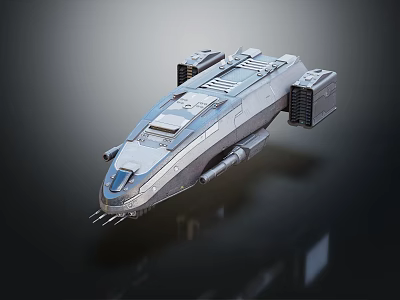 Advanced Fighter Jet With Sleek Aerodynamic Design Jet Engines And Weapon Systems 3d model