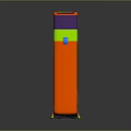 Bus Large Bus CMB Medium Van Large Van Bus School Bus Van Box Car 3d model