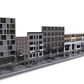 Modern Retail Storefront Design With Glass Door Wooden Signage and Contemporary Facade Details