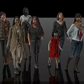 Diverse Group Of Women With Different Ages Ethnicities And Clothing Styles Standing Together